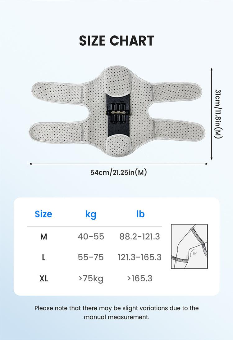 Adjustable Knee Protection Booster for Sport Premium Support Multipurpose Design Breathable Fabric Durable Construction Sizes M L XL Spring Support 360° Protection Non-Slip Secure