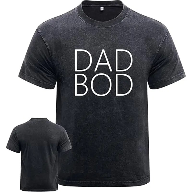 Dad Bod Washed Gym Shirt