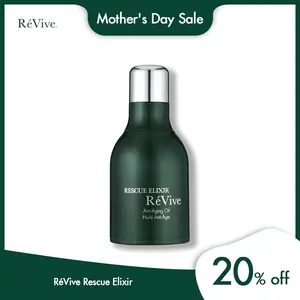 RéVive Rescue Elixir / Anti-Aging Oil- Overnight Face Oil Moisturizer - Helps Improve Skin Barrier & Reduces Fine Lines - Plumps & Smooths Skin with Murumuru Butter & Bio-Renewal Peptides (30 ml/1 oz)