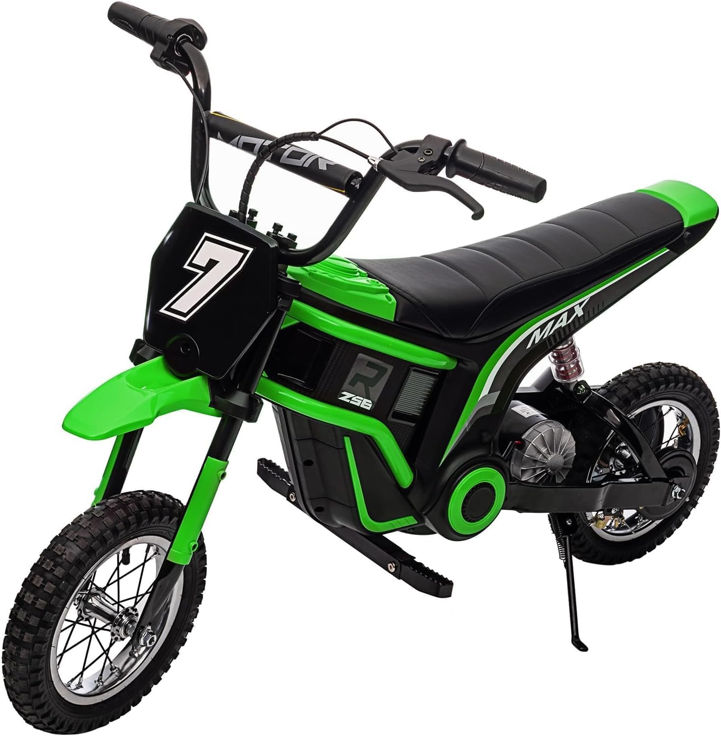 Toy car-24V Kids Electric Dirt Bike,350w Electric Motorcycle for Kids,Teen,Boys and Girls- Up to 14.29MPH & 13.7 Miles Long-Range,Braking System and S