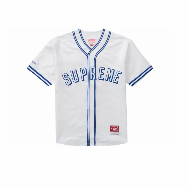 Supreme Mitchell & Ness Satin Baseball Jersey