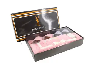 Pre-owned Yves Saint Laurent bath mat with slipper BOX