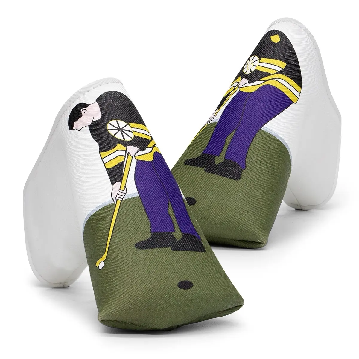 Just Tap It In Blade Premium Faux Leather Putter Cover - Magnetic Closure for Ultimate Protection