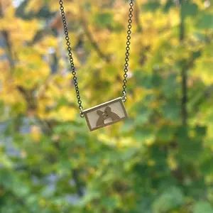 Gemini Zodiac Charm Necklace