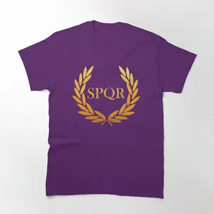 SPQR - Camp Jupiter - Percy Jackson T-Shirt | Bold and Epic Graphic Featuring SPQR and Camp Jupiter, Perfect for Fans of the Percy Jackson Series