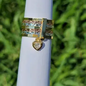 corazon tricolor anillo semanario corazon tricolor anillo semanario