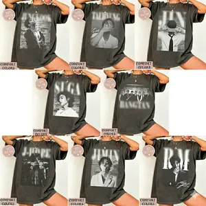 Comfort Colors Kpop Bangtan Shirt, 7 Members Boy Band Tee, Korean Pop Concert Unisex Shirt, Trendy Gift for Fans
