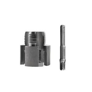 6 Points Pipe Threading Tool, Universal Thread Cutter for Electric Drill, Internal and External Pipe Tapping Device
