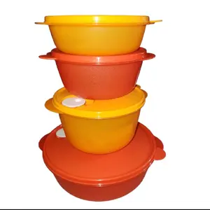 Crystalwave Microwave Set 850ML 1.3ML 1.8ML 2.75ML Meal Prep Food Containers for Versatile Cooking Needs