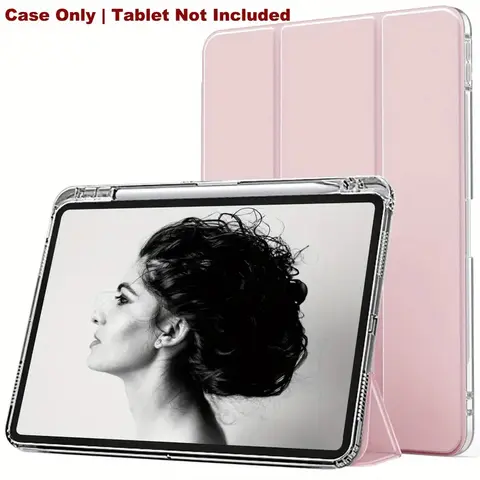 Multi-Size Slim Tablet Case with Soft Plastic TPU Back Cover - Seamless Computer Handheld Protection Casing, Fits iPad 9.7/10.2/10.9 Inch (10th/9th/8th/7th/6th/5th Gen, 2022/2021/2020/2019), Air 3/4/5/6/7 & Fits Mini 4–6 Accessories