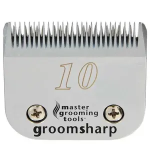 212 MAIN No. 10 German Steel Grooming Blade, Pet Grooming Tool for Dogs & Cats, .06" Cut Size, Clean Edges, Precise Cuts, Professional Barber Grooming Equipment
