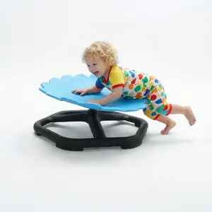 Garvee Spinning Chair for Autistic Kids Glow-in-the-Dark Elephant Swivel Sensory Chair for Children with ADHD/Autism/Sensory with Non-Slip Design Training Body Coordination 3+ Years