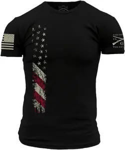 Grunt Style Patriotic Men's Crew Neck T-Shirt