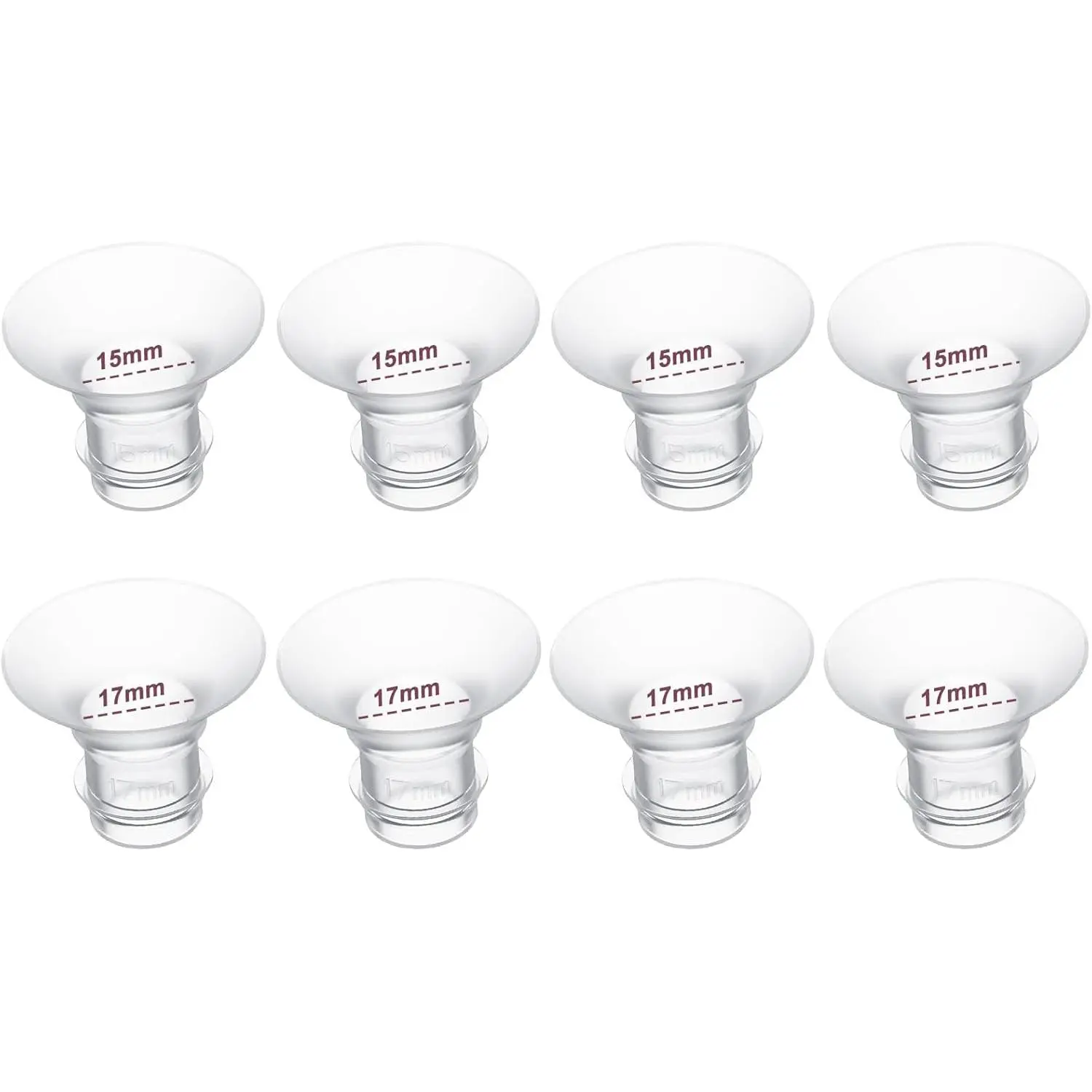 Flange Inserts 15/17mm - 4 pcs each