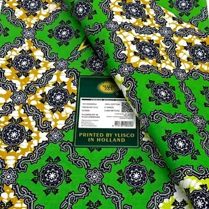 Authentic African Print 100%Cotton 6yards