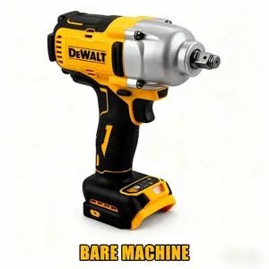DEWALT DCF900 Impact Wrench 1/2" High Torque 20V Brushless Cordless with Hog Ring Anvil for Professionals Bare Machine Battery Charger