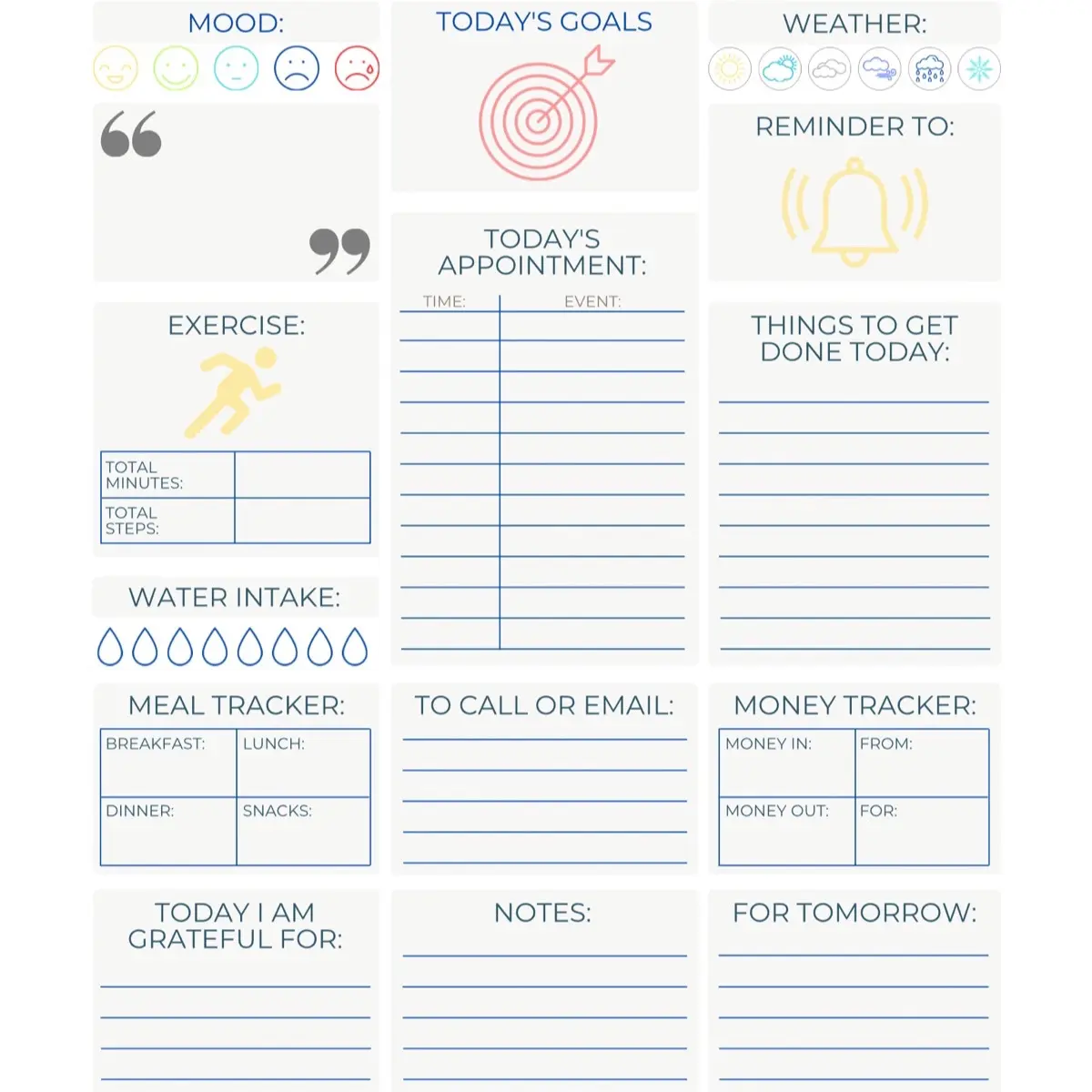 PRINTABLE PLANNER