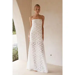 Kinera Maxi Dress - White