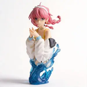 Arknights Blue Figure 17cm Exquisite Anime Collectible Model Desktop Decor Perfect Gift for Fans with Highly Detailed Design