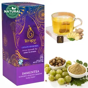 ImmunTea by Terapy Ceylon | Helps boost your Immunity | Ayurvedic Herbal Tea | All Natural Ingredients | 20 bags