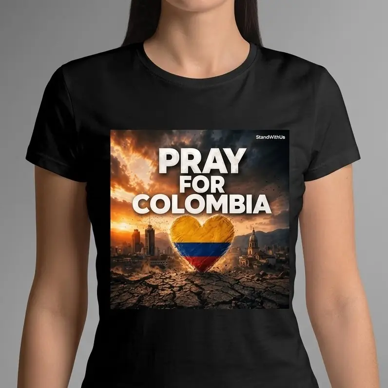 Pray For Colombia 2026 Shirt, Colombia Strong Tee, Earthquake Support Shirt, Hope Solidarity Gift, Comfort Colors