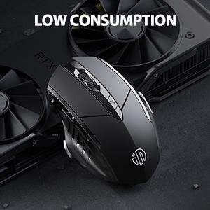 Rechargeable Multi-Device Wireless Bluetooth Mouse