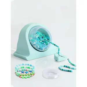 Portable Automatic Beading Machine, Cute Beading Tool, DIY Handmade Beading Tool, Jewelry Making Tool for Women & Girls