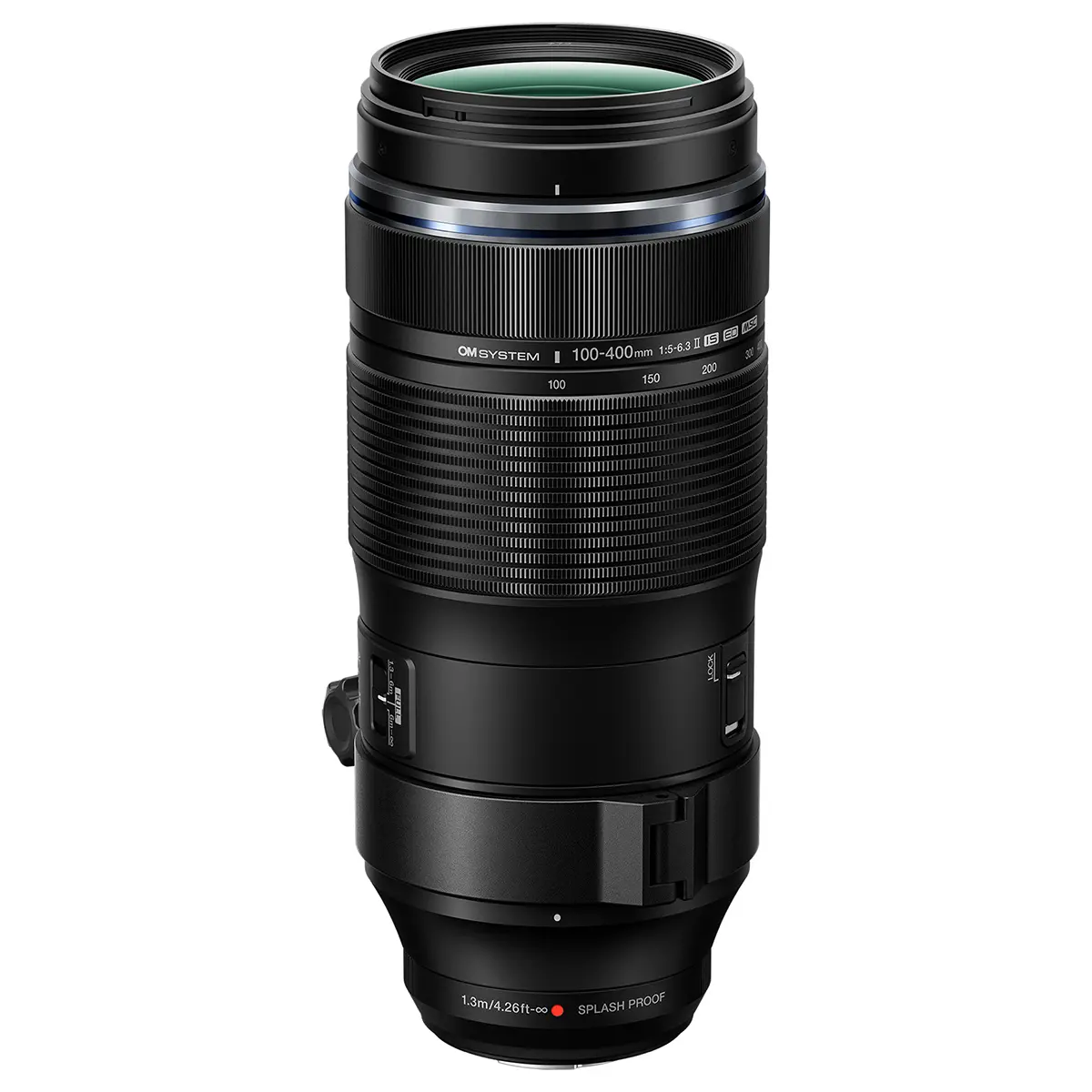 OM SYSTEM M.Zuiko Digital ED 100-400mm f/5-6.3 IS II Lens for Micro Four Thirds