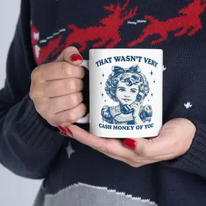 Cash Money Mug | Ceramic Coffee Cup