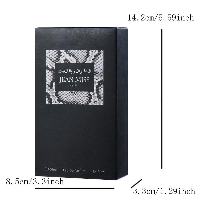 100ML Cologne Perfume Spray Eau De Parfum for Men and Women, Long Lasting Premium Arabian Fragrance with Luxurious Packaging, Ideal Gift for Date Night and Daily Use