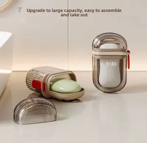 Travel Soap Box with Sealed Lid Portable Durable Design for Easy Storage and Protection of Your Soap Ideal for Travelers