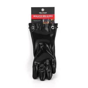 Mr. Bar-B-Q 8083944 Black Rubber Grilling Glove