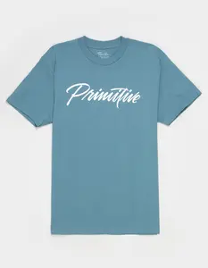 PRIMITIVE Pablo Script Mens Tee PRIMITIVE Pablo Script Mens Tee