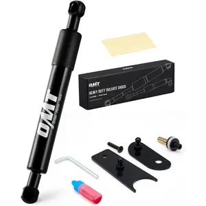 Motor Tech Heavy Duty Pickup Tailgate Assist, Truck Tailgate Lift Assist Kit Compatible with 07-18 Chevy Silverado GMC Sierra 1500 & 07-19 HD 2500 3500, Truck Tailgate Shock Absorber, Black