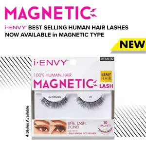 I-ENVY 100% Human Hair Strip Magnetic Lashes