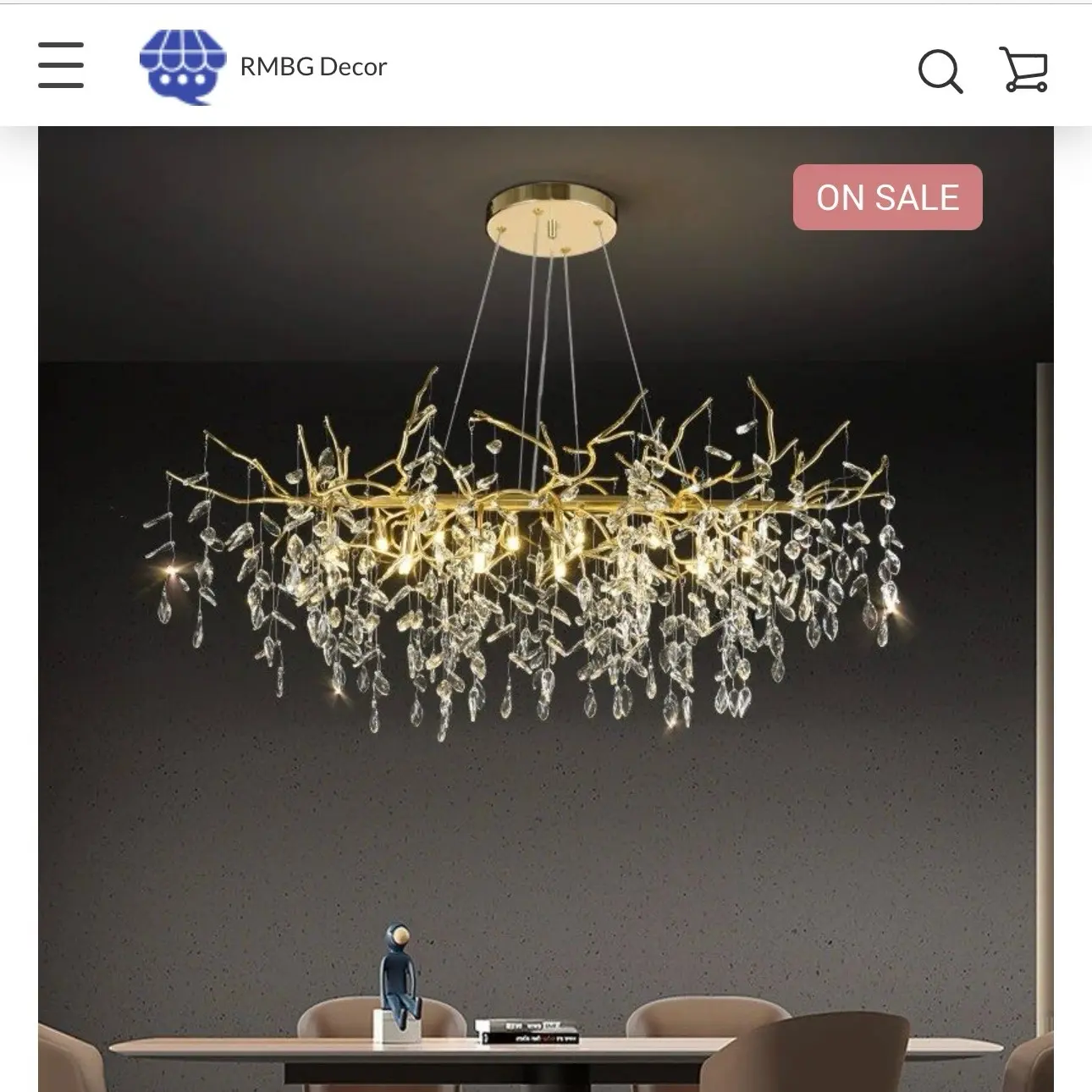 Luxury Modern Crystal Chandelier- Elegant Pendant Lighting for Contemporary Spaces