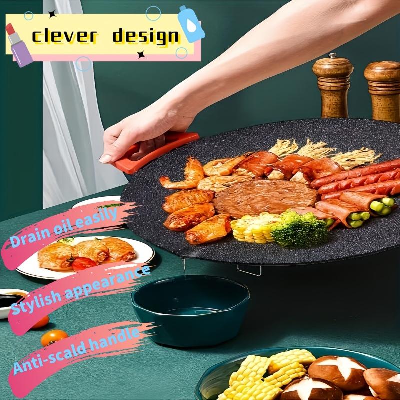 110V Portable Non-stick Frying Pan 800W Fast Heating Adjustable Temperature Control Easy-to-Clean Non-stick Coating Perfect for Apartments Dormitories Camping portable electric All Purpose Grilling Universal Griddle Multifunction cupcake  maker