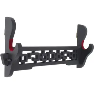 Sword Holder Wall Mount Samurai Sword Katana Wakizashi Display Holder Stand Bracket Hanger 1-Tier