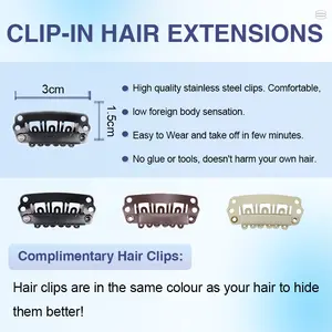 Not for Sale SUYYA High Quality Stainless Steel Clips 2 Pieces & Random color Free Gift for Clips ins