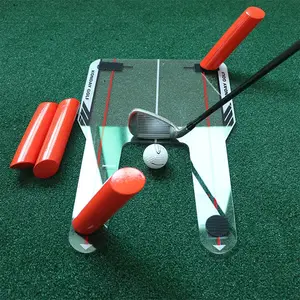 Golf Alignment Speed Trap Swing Trainer with Practice Aid Mirror Golf Trainer Golf Swing Trainer Swing Aid