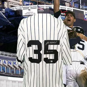 John Wetteland Autographed New York Yankees Jersey World Series MVP Beckett Hologram COA