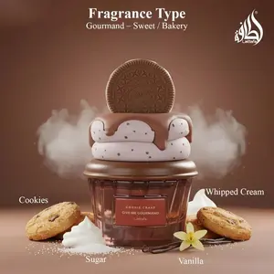 Lattafa COOKIE CRAVE Women's perfume, 2.53oz/75ml