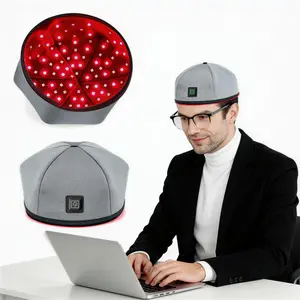 LED Scalp Care Red Light Cap, 120 High-Density LEDs 660nm & 830nm Near-Infrared Hat, 10Hz & 40Hz Pulse Modes Plug-in Home Use Hair Bonnet, Gray Available Easter gifts Electric Hand Exerciser for Stroke Rehabilitation AI Body Fat Scale