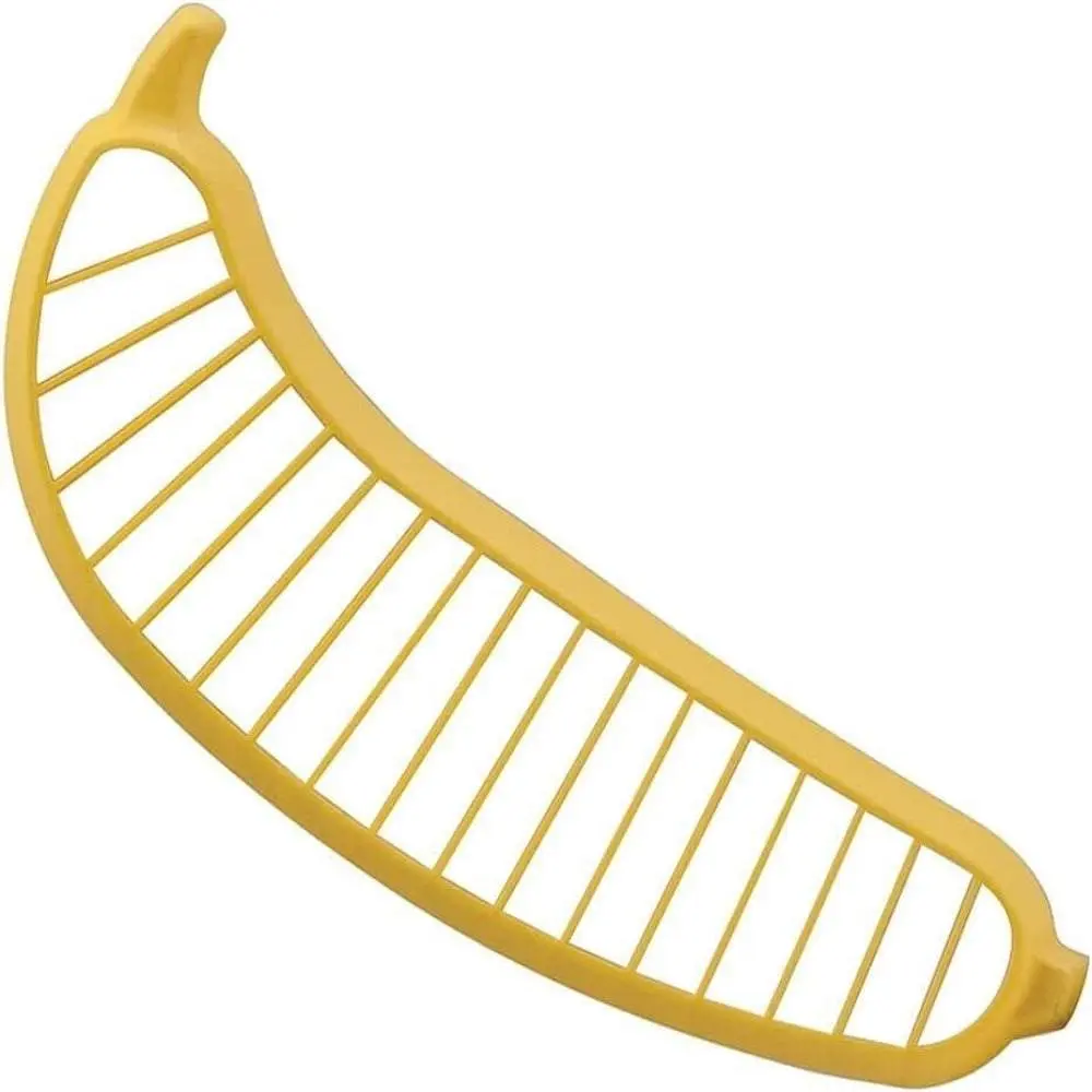 Hutzler Banana Slicer Kitchen Utensil - Effortlessly Slice Bananas