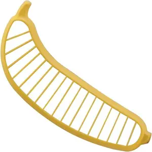 Hutzler Banana Slicer Kitchen Utensil - Effortlessly Slice Bananas