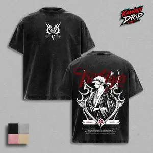 Trafalgar Law One Piecee Shirt & Hoodie | Vintage Washed Oversized Anime Tee | Heavy Cotton Manga Graphic Top | Gift for Anime Lovers & OP Fans