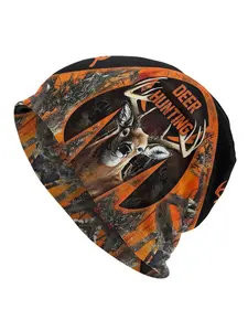 Fashionable Deer Hunting Skull Bonnet Hats Men Skullies Beanies Novelty Hats