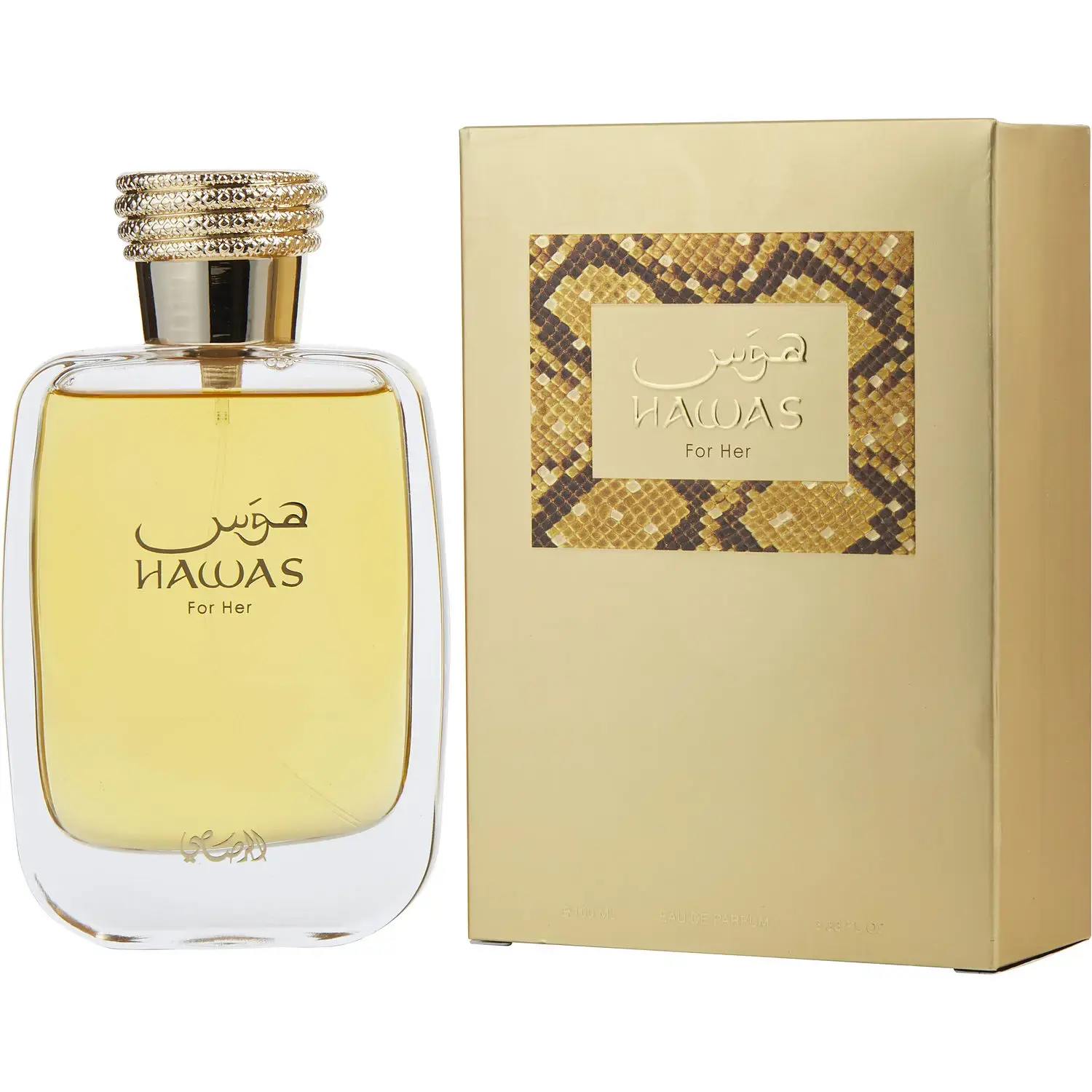 Rasasi Hawas For Her Eau De Parfum, 100ml (3.3 fl oz), Single Unit, for Female Use