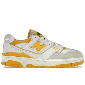 New Balance Men's 550 Sea Salt Varsity Gold, from StockX