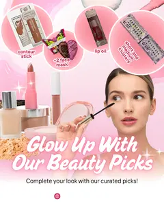 GLOW UP BEAUTY MAKEUP BUNDLE